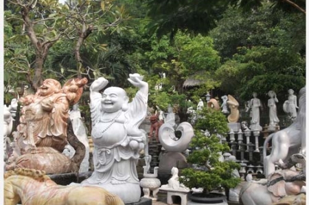 Cơ sở điêu khắc đá tại Làng Nghề Non Nước Ngũ Hành Sơn Đà Nẵng